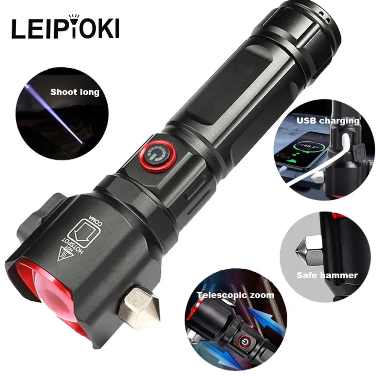 Super Power Flashlight All In One