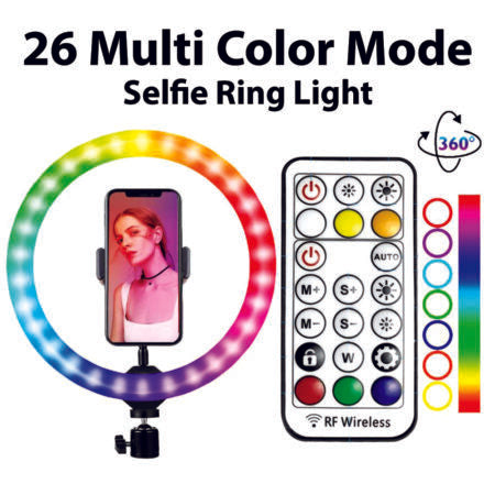 RGB Led Soft Ring Light 26 Colors
